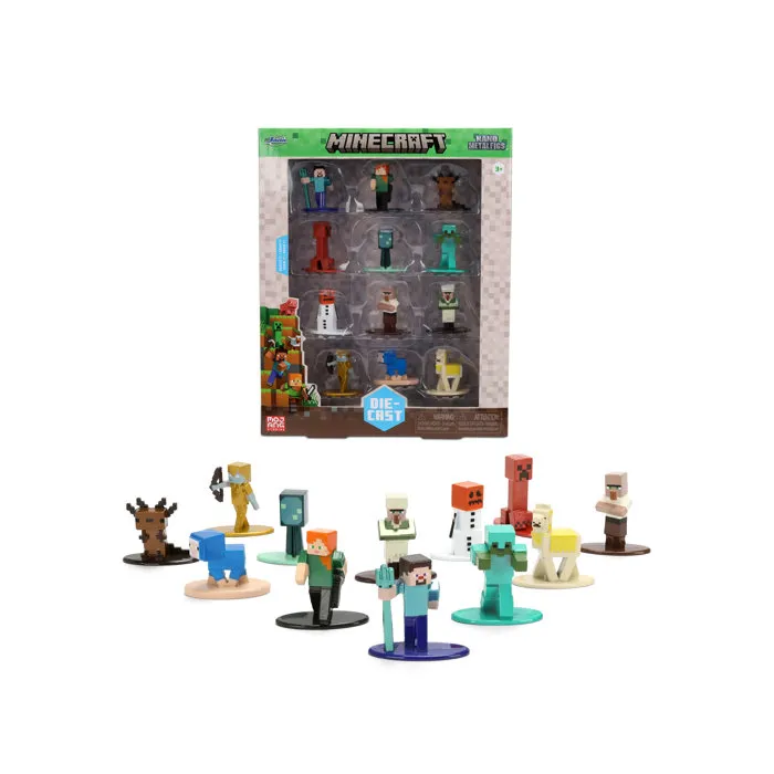 Smoby Jada Figurine Minecraft Set 12 Pièces - #2 Smoby Jada Figurine Minecraft Set 12 Pièces - #2