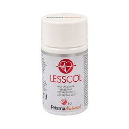 Prisma Natural Lesscol 60 capsules complément alimentaire monacoline K berberine
