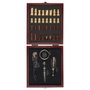 Cook Concept Coffret Vin et Échecs en Bois de Paulownia