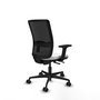 PIQUERAS Y CRESPO Chaise Haches Synchrone/Traslack Blanc et Noir