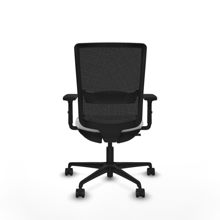 PIQUERAS Y CRESPO Chaise Haches Synchrone/Traslack Blanc et Noir