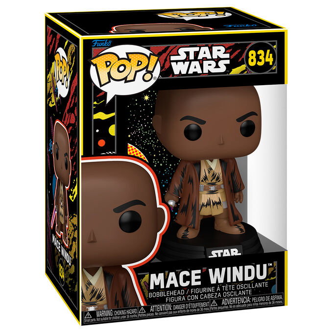 Funko Mace Windu (Retro) POP! Vinyl Star Wars Figurine Funko Mace Windu (Retro) POP! Vinyl Star Wars Figurine