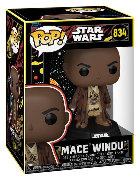 Funko Mace Windu (Retro) POP! Vinyl Star Wars Figurine Funko Mace Windu (Retro) POP! Vinyl Star Wars Figurine