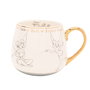 Widdop & Co Tasse à thé en porcelaine Peter Pan Disney avec clochette, détails dorés et illustrations esquissées