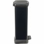 Curver Decobin Poubelle à pédale 50 L Noir carbone