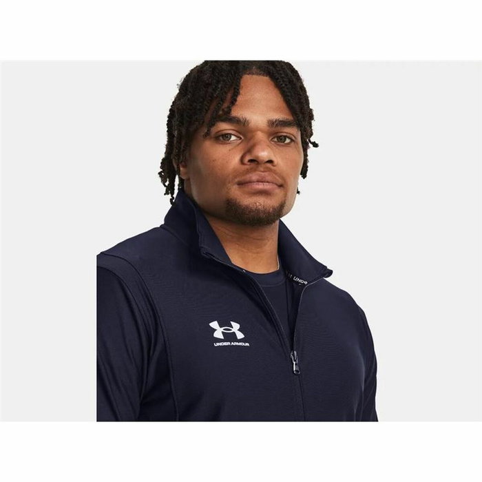 Sweat-shirt d'Entraînement pour Adultes Under Armour Challenger Bleu