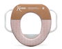 KioKids Reductor WC - Réducteur de siège de toilette d'apprentissage pour enfant, avec poignées, rose, pour enfants de 12 mois et plus