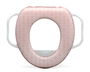 KioKids Reductor WC - Réducteur de siège de toilette d'apprentissage pour enfant, avec poignées, rose, pour enfants de 12 mois et plus