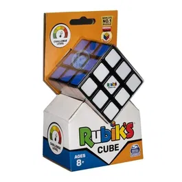 Rubik's Rubik's Cube 3x3 - Puzzle Classique - 6 Faces Colorées - Développe Mémoire et Logique - À partir de 8 ans - Barquette de 12