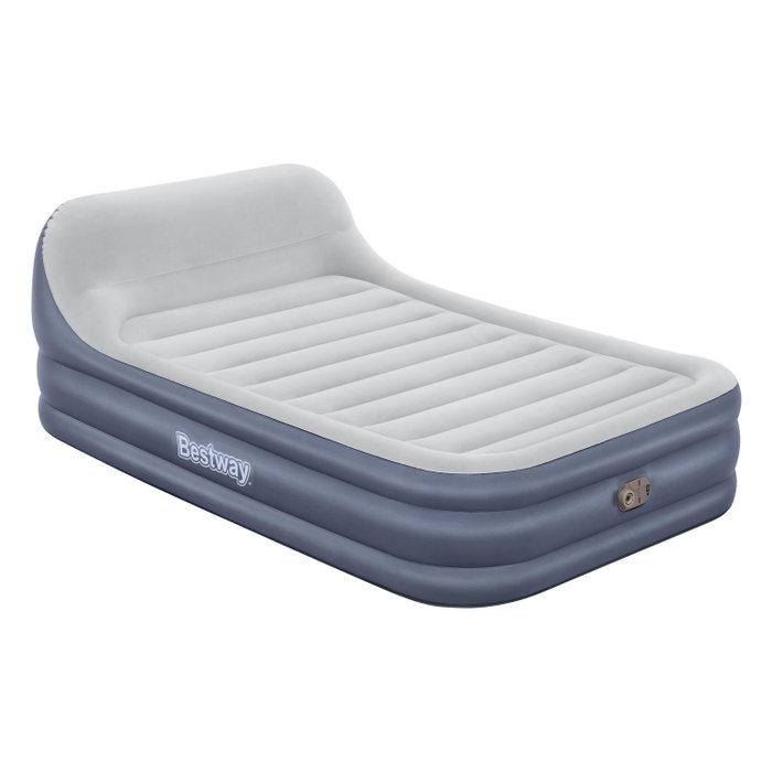 Bestway Matelas Gonflable Double avec Tête de Lit et Pompe Intégrée Bestway Matelas Gonflable Double avec Tête de Lit et Pompe Intégrée