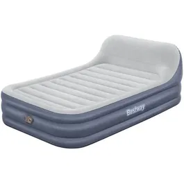 Bestway 67923 - Matelas gonflable Tritech SleekFlow 2 places avec pompe intégrée - 226 x 152 x 84 cm, tête de lit, traitement Ultra-Fresh, 300 kg
