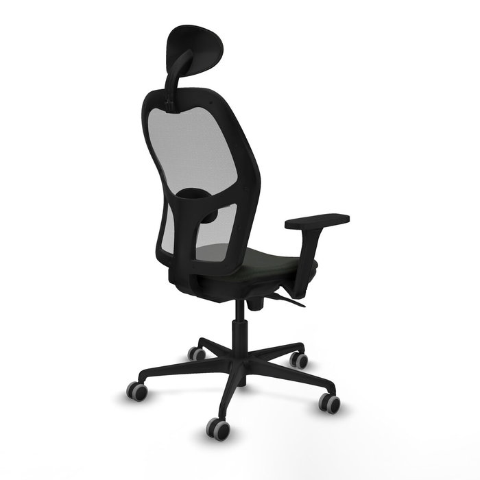 Piqueras y Crespo Chaise de Bureau avec Appui-tête 3D036G1 Noir Piqueras y Crespo Chaise de Bureau avec Appui-tête 3D036G1 Noir