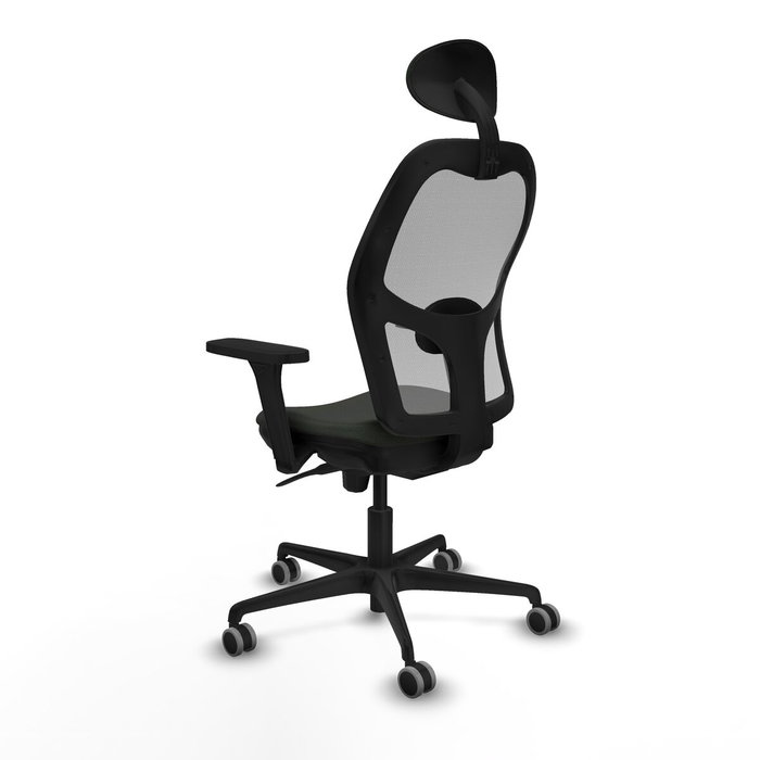 Piqueras y Crespo Chaise de Bureau avec Appui-tête 3D036G1 Noir Piqueras y Crespo Chaise de Bureau avec Appui-tête 3D036G1 Noir
