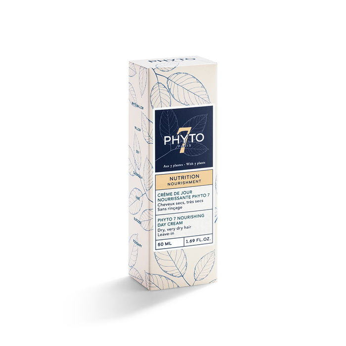 Phyto Crème de jour nourrissante pour cheveux secs, 50 ml