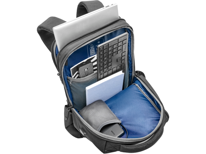 HP Renew Executive Mochila Ordinateur Portable 16 Pouces 6B8Y1UT Sac à Dos avec Port USB, Compartiment RFID