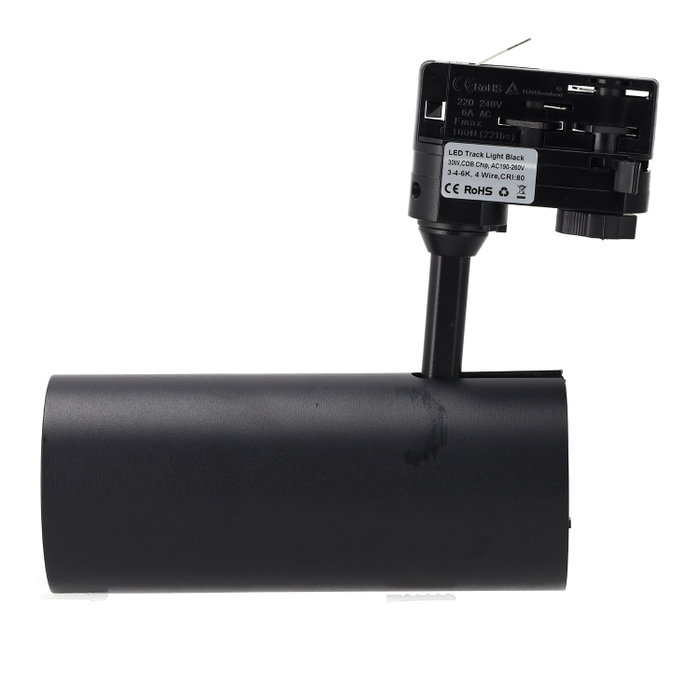 Projecteur sur rail LED COB 30 W CCT 3000-6000K blanc