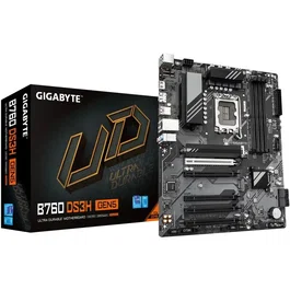 Gigabyte B760 DS3H GEN5 - Carte mère ATX - Chipset Intel B760 - Compatible PCIe 5.0 - Pour PC gaming et multimédia