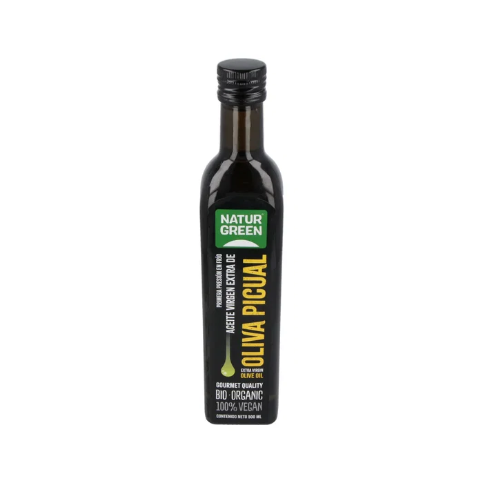 Naturgreen Huile d'Olive Vierge Extra Picual 1ère Pression à Froid 500ml Bio Naturgreen Huile d'Olive Vierge Extra Picual 1ère Pression à Froid 500ml Bio