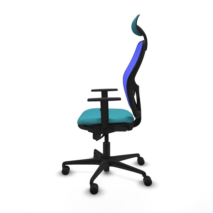 Piqueras y Crespo Chaise de Bureau Jorquera 1D036N1 Turquoise et Bleu Piqueras y Crespo Chaise de Bureau Jorquera 1D036N1 Turquoise et Bleu
