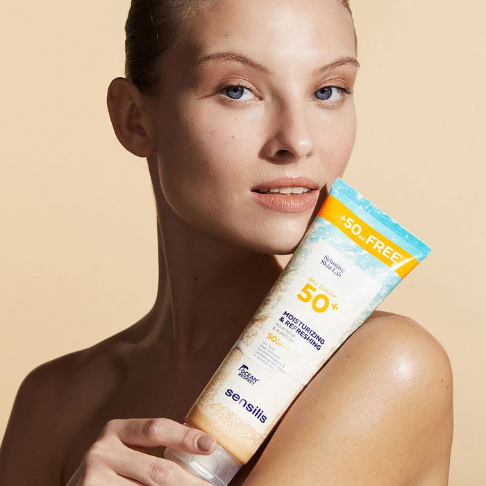 Sensilis Gel Crème Hydratant & Rafraîchissant SPF50+ 250 ml