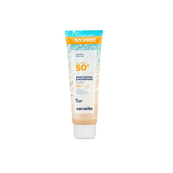 Sensilis Gel crème HYDRATANT & RAFRAÎCHISSANT SPF50+ 250 ml Sensilis Gel crème HYDRATANT & RAFRAÎCHISSANT SPF50+ 250 ml