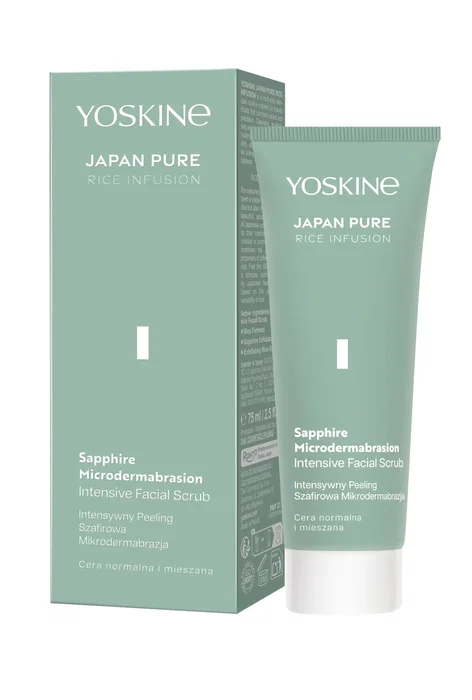 Yoskine Japan Pure Microdermabrasion au saphir Gommage nettoyant 75 ml