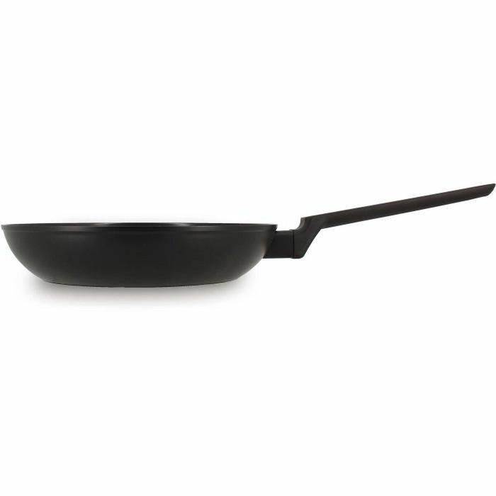 Menastyl Poêle en Aluminium Forgé 24 cm Noir