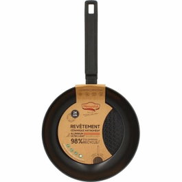Menastyl Poêle en Aluminium Forgé 24 cm Noir