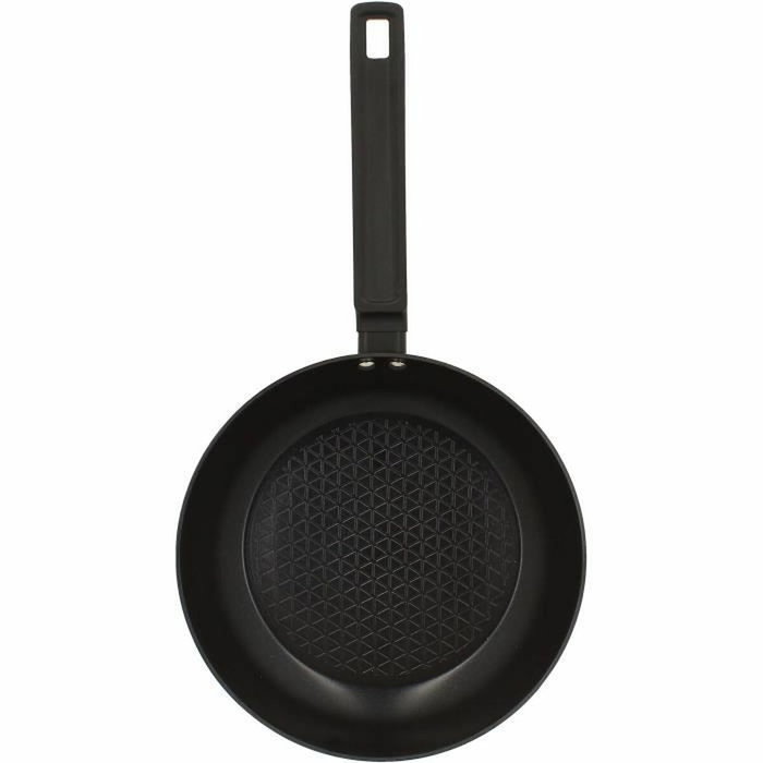 Menastyl Poêle en Aluminium Forgé 24 cm Noir