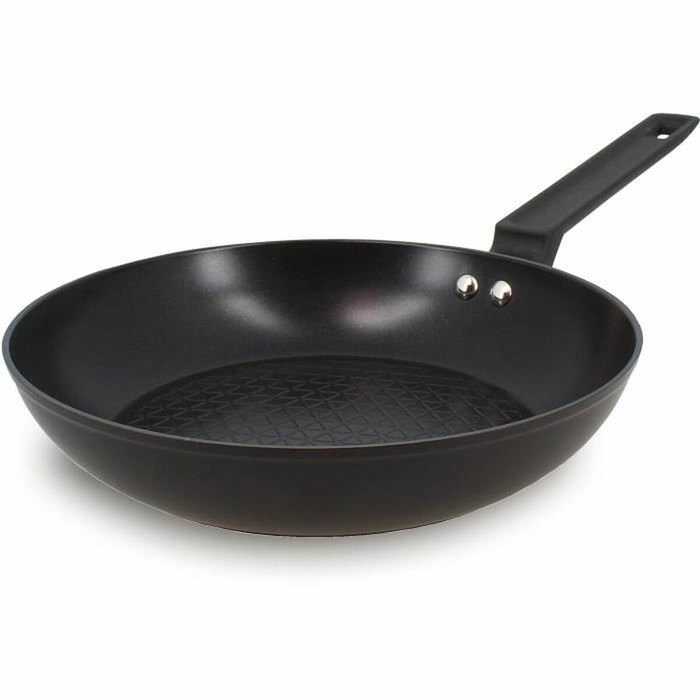 Menastyl Poêle en Aluminium Forgé 24 cm Noir