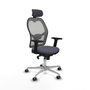 Piqueras y Crespo Chaise de Bureau Jorquera 2D086G2 Gris foncé