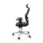 Piqueras y Crespo Chaise de Bureau Jorquera 2D086G2 Gris foncé