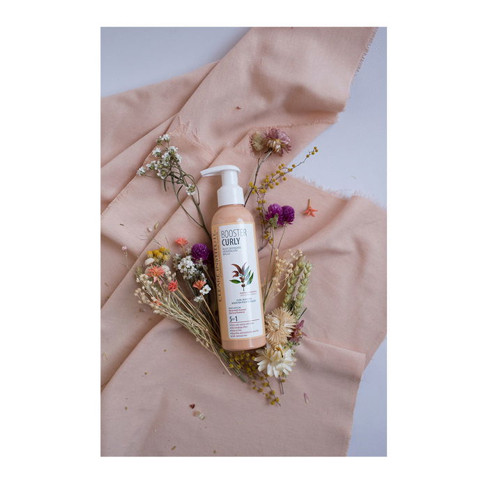 Clearé Institute BOOSTER CURLY - Soin pour Cheveux Bouclés, Hydratation, Brillance, Boucles Définies - 200 ml