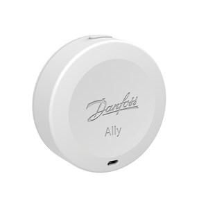 Danfoss Ally - Capteur de température et d'humidité sans fil pour thermostat de radiateur - Contrôle via application - Zigbee 3.0 - Design compact