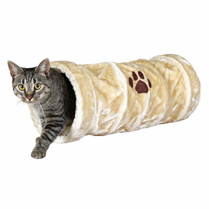 Tunnel de Jeu Pliable pour Animaux de Compagnie Trixie Polyester Ø 22 × 60 CM