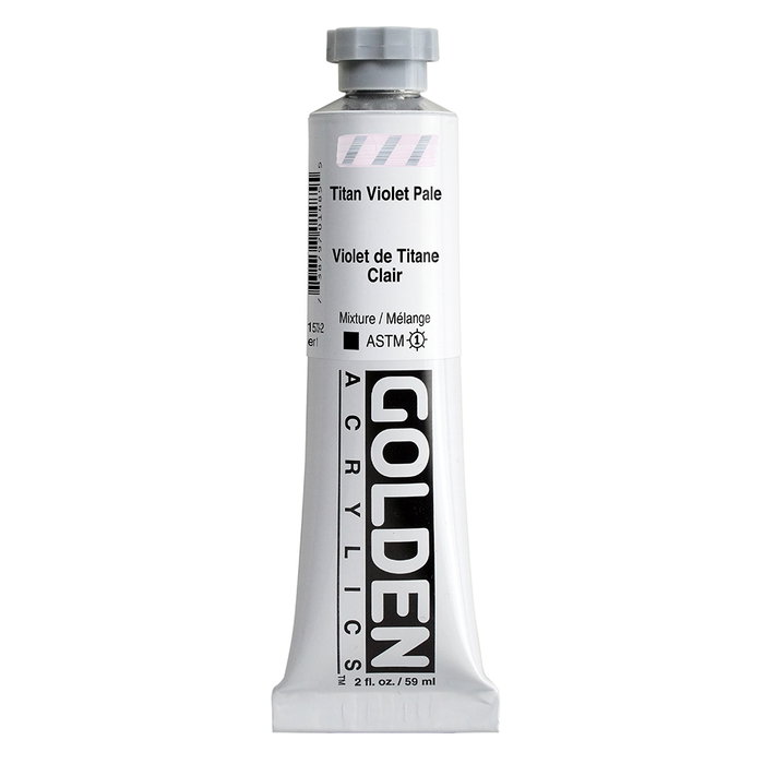 Golden Couleur Acrylique Heavy Body Violet Clair Titanique 59 ml Golden Couleur Acrylique Heavy Body Violet Clair Titanique 59 ml