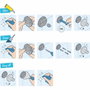 GROHE Set d'accessoires 4 en 1 Start Cube Noir mat