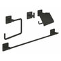 GROHE Set d'accessoires 4 en 1 Start Cube Noir mat