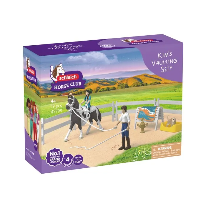 Schleich Kit de voltige Kim - Gamme Horse Club