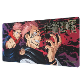 ERIK Tapis de souris gaming Jujutsu Kaisen 80 x 35 cm, surface textile imperméable, base caoutchouc anti-dérapant, pour clavier et souris