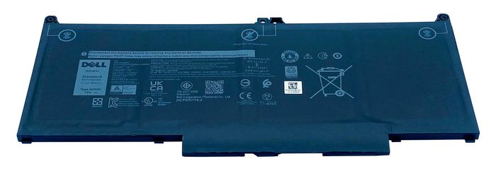 Dell - Batterie d'ordinateur portable 60 Wh 4 cellules Lithium-ion Dell - Batterie d'ordinateur portable 60 Wh 4 cellules Lithium-ion