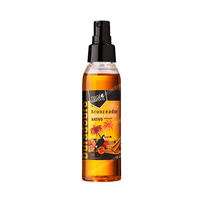 Real Natura Huile Bronzante Urucum + Cannelle 100ml
