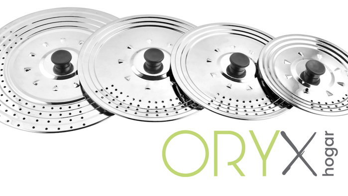 ORYX Couvercle Multiusos en Acier Inoxydable Ø 32 cm ORYX Couvercle Multiusos en Acier Inoxydable Ø 32 cm