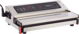 Magic Vac Machine d'Emballage sous Vide Professionnelle JUMBO30 avec Pompe Double, Bac Rétention Liquides (V752PK1)
