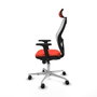 Piqueras y Crespo Chaise de Bureau 2D086N2 Orange Foncé