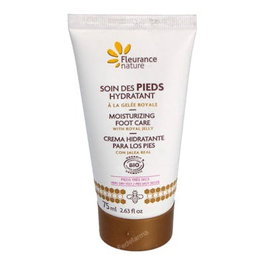 FLEURANCE NATURE Crème Hydratante pour Pieds Gelée Royale Bio 75ml
