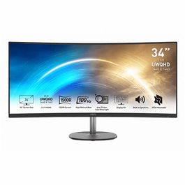 MSI S6-3PB2CT-004 Moniteur LED incurvé 34 pouces UWQHD 100Hz 1ms HDMI DisplayPort