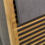 BigBuy Home Panier à linge Gris Naturel Bambou