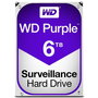 Western Digital Disque Dur Interne HDD Purple 6 To Surveillance 3.5" SATA III 6 Gb/s 5400 RPM 64 Mo Cache AllFrame 4K pour DVR/NVR