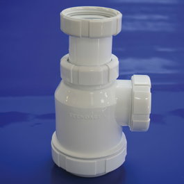 WOLFPACK LINEA PROFESIONAL Siphon bouteille extensible T-4-VA 1 1/2 bonde automatique